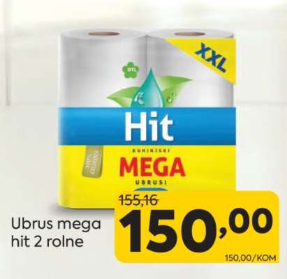 Ubrus mega hit 2 rolne