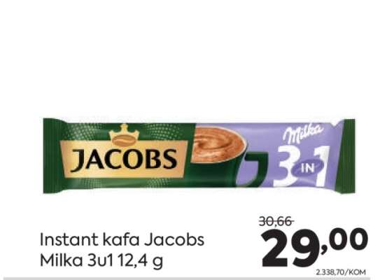 Instant kafa Jacobs Milka 3u1 12,4 g