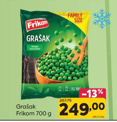 Grašak Frikom 700 g