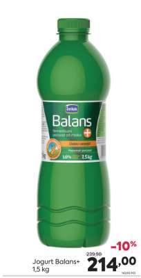 Jogurt Balans+