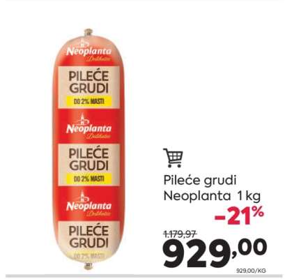 Pileće grudi Neoplanta 1 kg