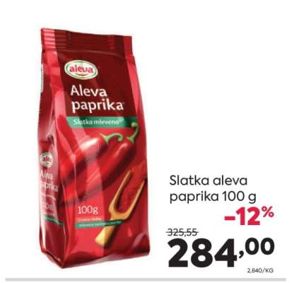 Slatka aleva paprika 100 g