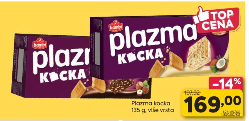 PLAZMA KOCKA