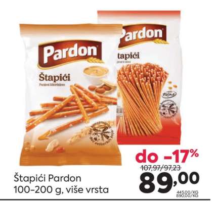 Štapići Pardon