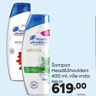 Šampon Head & Shoulders