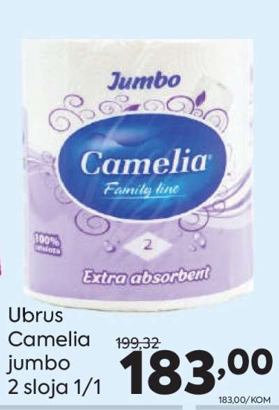 Ubrus Camelia jumbo 2 sloja 1/1