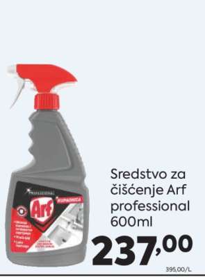 Sredstvo za čišćenje Arf professional 600ml