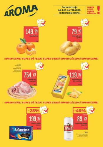 Aroma Market katalog - 04.12.2025 - 07.12.2025.