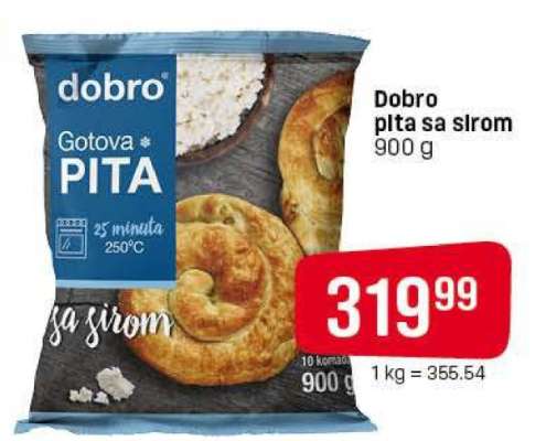 Dobro pita sa sirom