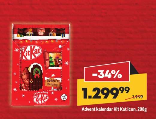 Advent kalendar Kit Kat icon, 208g