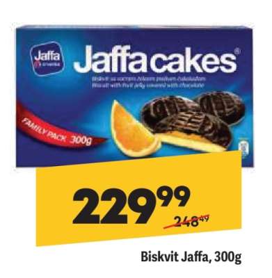 Biskvit Jaffa 300g