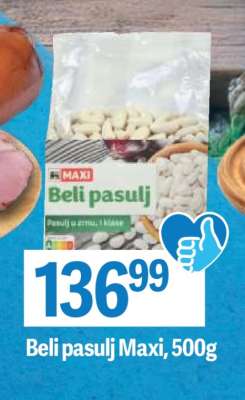 Beli pasulj Maxi, 500g