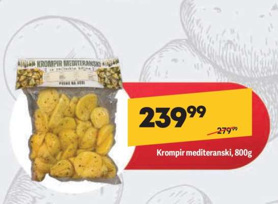 Krompir mediteranski, 800g
