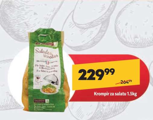 Krompir za salatu 1.5kg