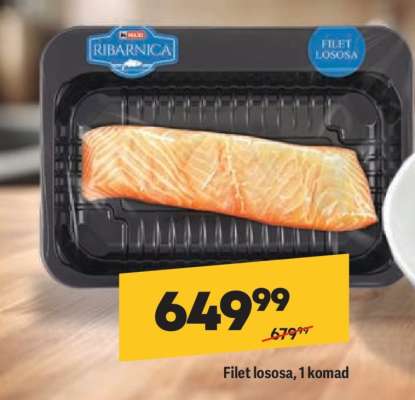 Filet lososa, 1 komad