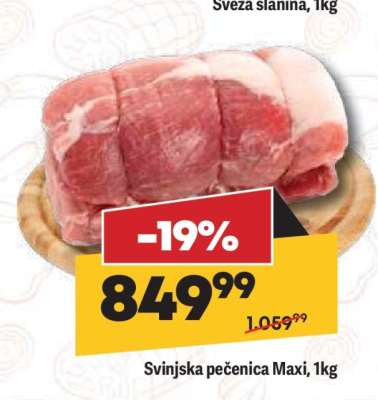 Svinjska pečenica Maxi, 1kg