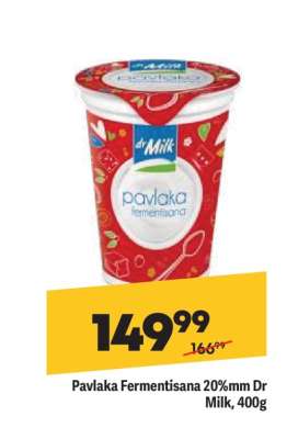 Pavlaka fermentisana 20%mm Dr Milk 400g