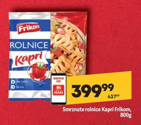 Smrznute rolnice Kapri Frikom, 800g