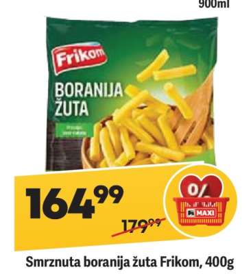 Smrznuta boranija žuta Frikom 400g &