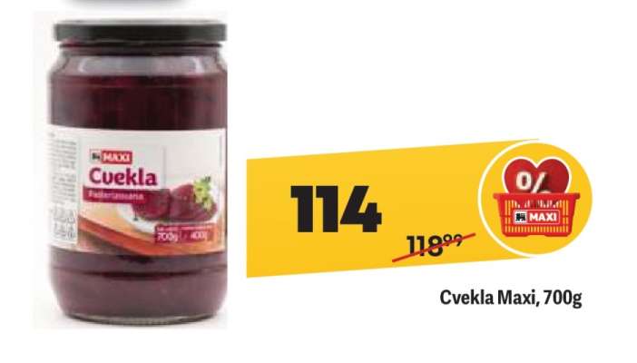 Cvekla Maxi 700g