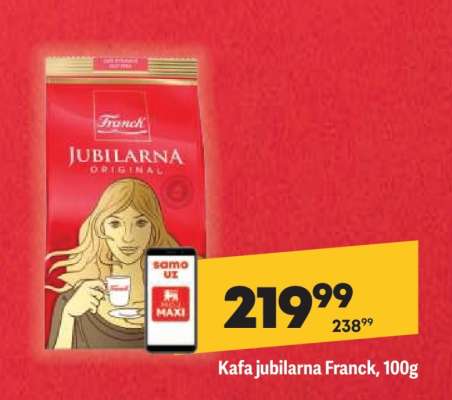 Kafa jubilarna Franck, 100g