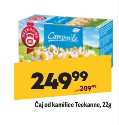 Čaj od kamilice Teekanne 22g