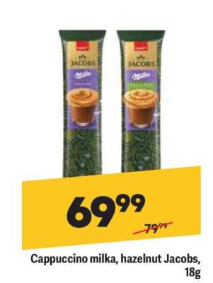 Cappuccino Milka Hazelnut Jacobs 18g