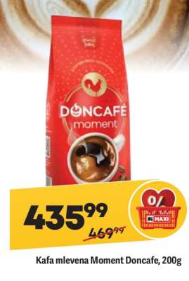 Kafa mlevena Moment Doncafe 200g