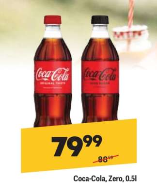 Coca Cola Zero 0,5l