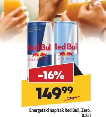 Energetski napitak Red Bull, Zero, 0.25l