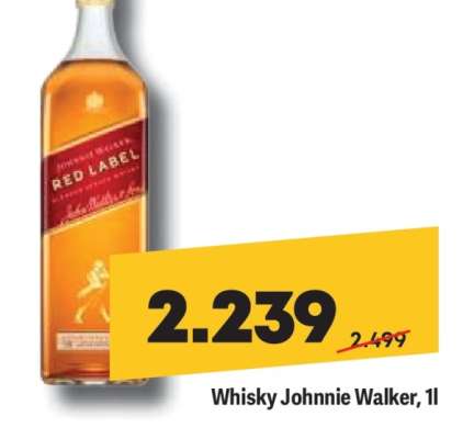 Whisky Johnnie Walker, 1l
