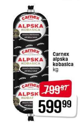 Carnex alpska kobasica