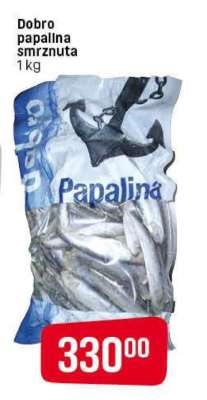 Dobro papalina smrznuta