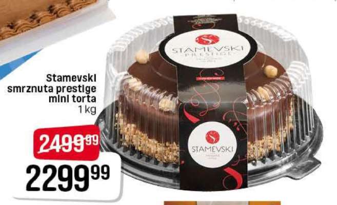 Stamevski smrznuta prestige mini torta