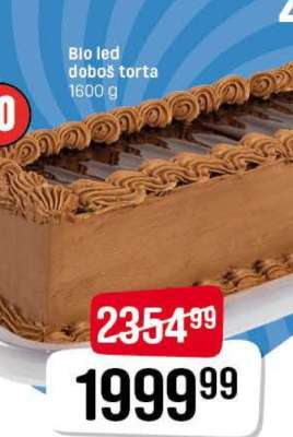 Blo led doboš torta