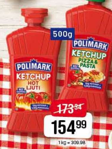Polimark Ketchup Hot Ljuti
