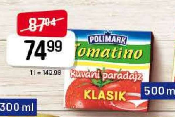 Polimark Tomatino Kuvani Paradajz Klasik