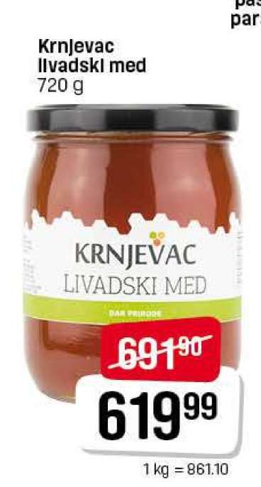Krnjevac livadski med