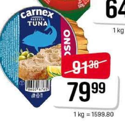 Carnex Pašteta Tuna