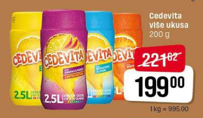 Cedevita više ukusa