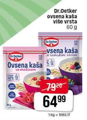 Dr. Oetker Ovsena kaša