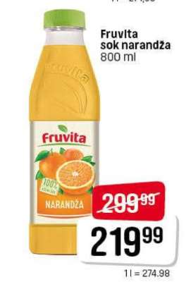 Fruvita Sok narandža