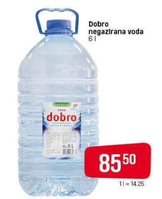Dobro negazirana voda