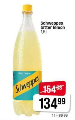 SCHWEPPES Bitter Lemon