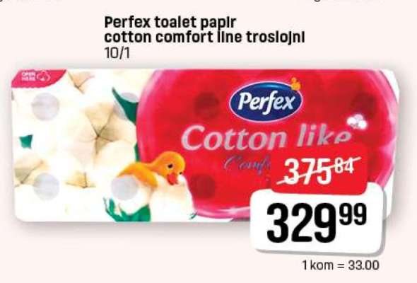 Perfex toilet paper