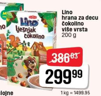 Lino hrana za decu čokolino