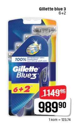 Gillette Blue 3 6+2