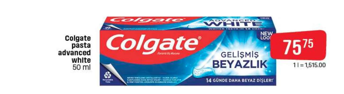 Colgate Advanced White Toothpaste