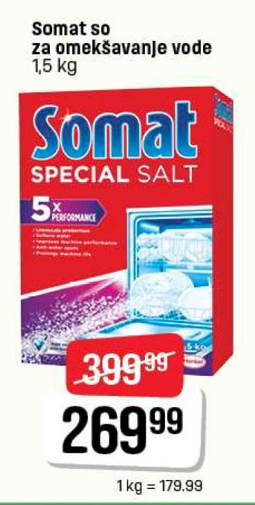 Somat so za omekšavanje vode