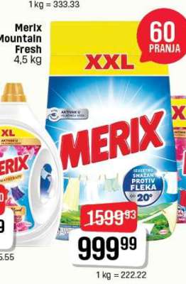 Merix Mountain Fresh XXL